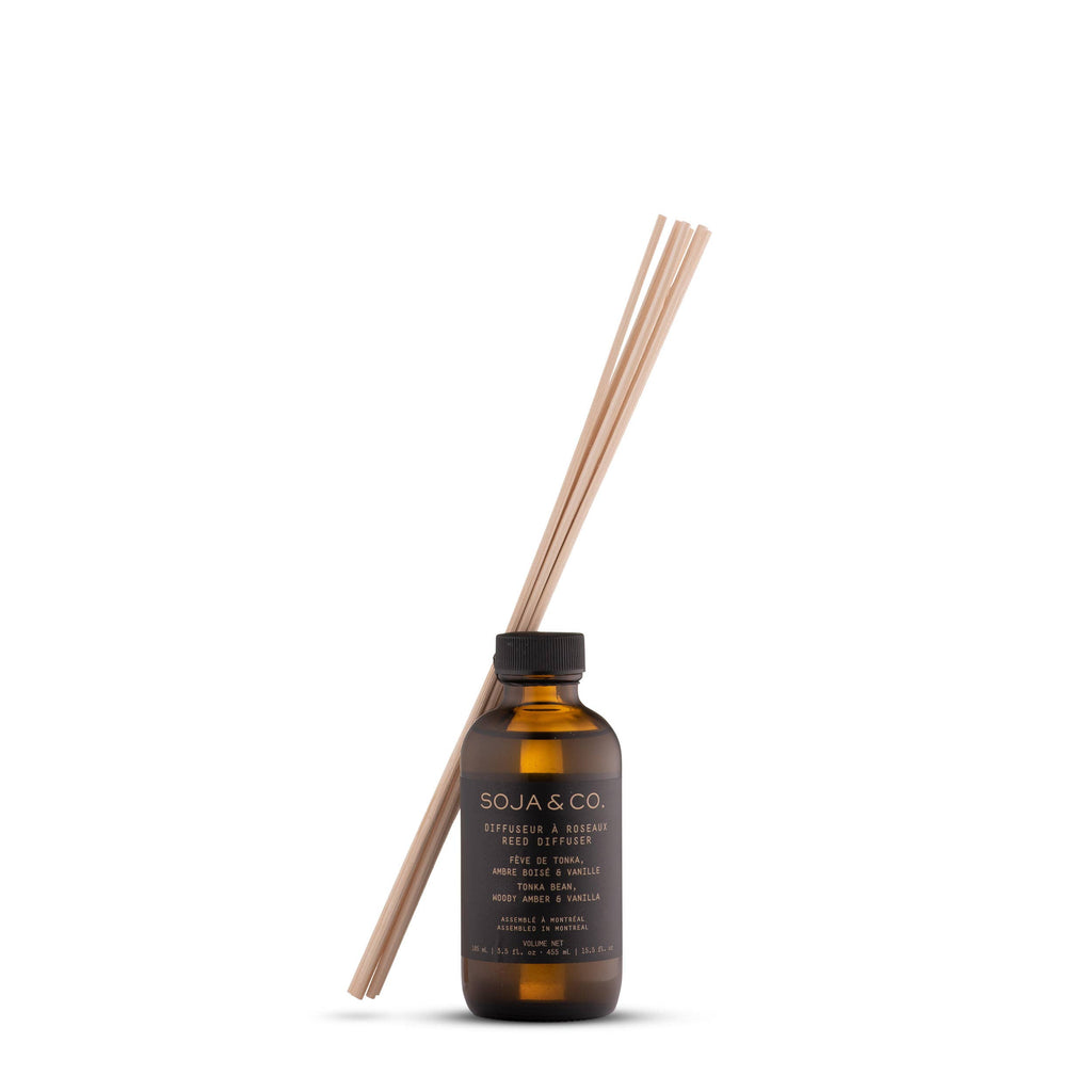 Soja & Co - Reed Diffuser | Tonka Bean, Woody Amber & Vanilla