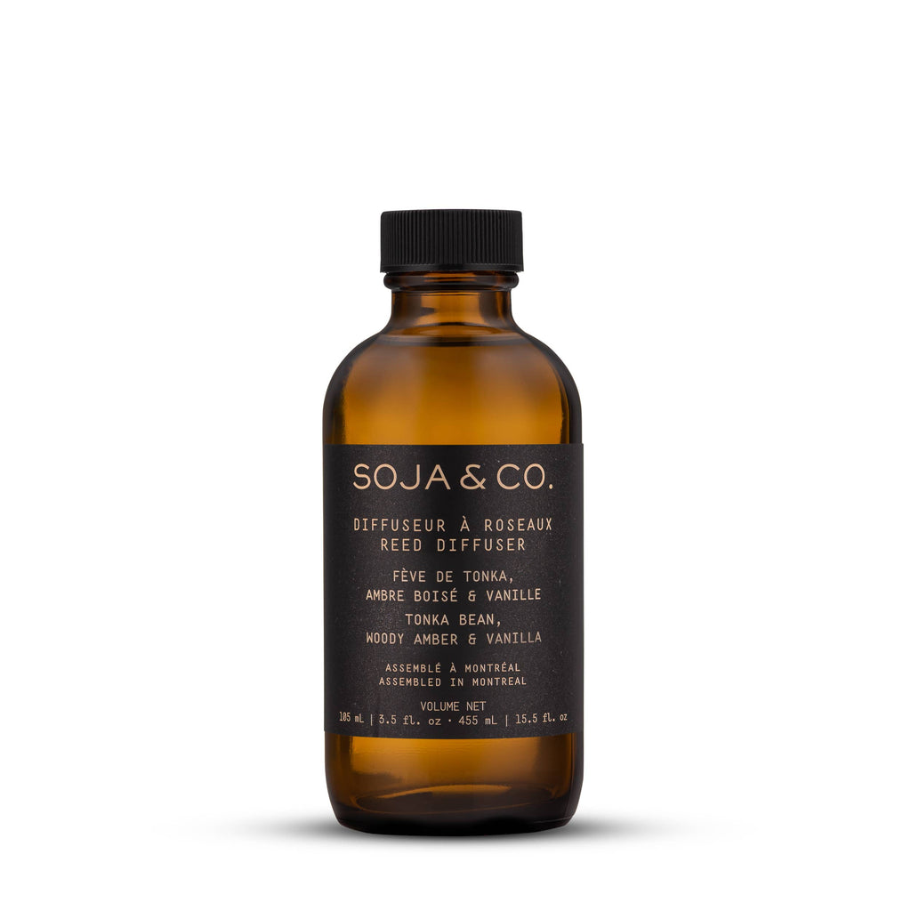 Soja & Co - Reed Diffuser | Tonka Bean, Woody Amber & Vanilla