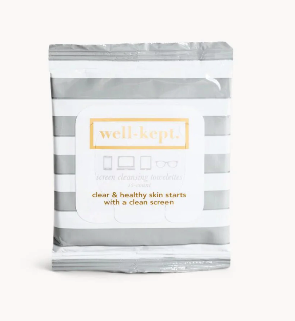Well-Kept - Hamptons Screen Cleansing Towelettes/Tech Wipes