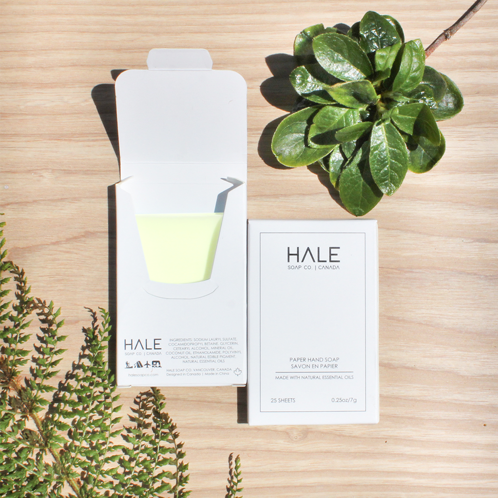 Hale Living Co - Honey Lemon Paper Hand Soap
