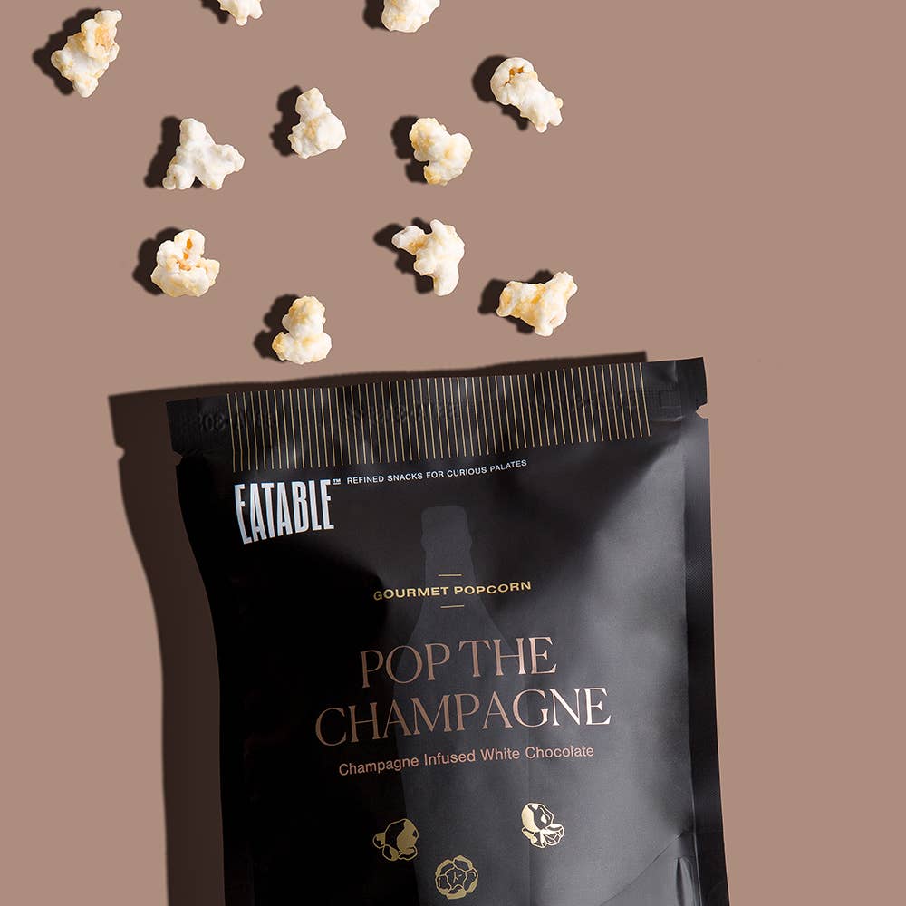 Eatable - Pop the Champagne (Mini) Wine Infused Gourmet Popcorn