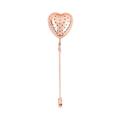 Pinky Up - Rose Gold Heart Tea Infuser