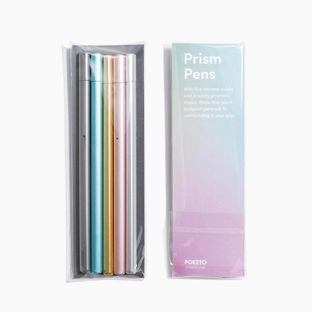 Poketo - 5Pack - Prism Rollerball Pens